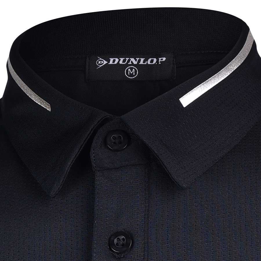 Áo Tennis nam Dunlop - DATES9069-1C-BK (Đen)