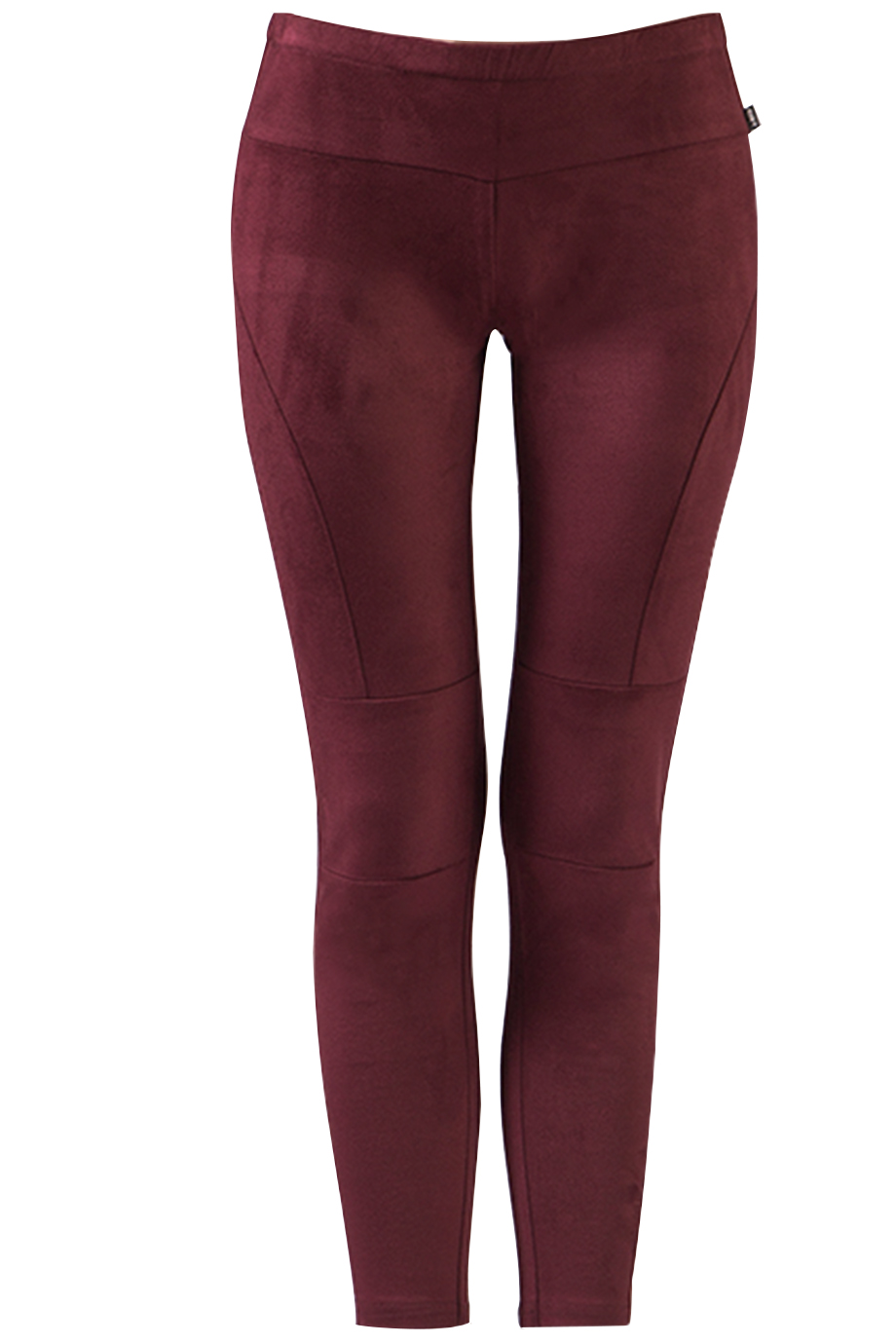 Quần leggings da lộn Sophie Suede Leggings/ Burgundy