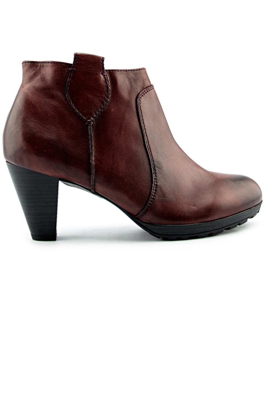 GREEN CROSS Leather Boots/ Oxblood