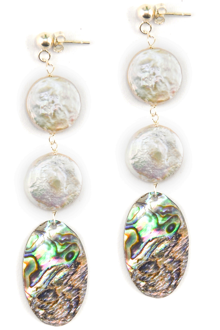 Bông tai Moon on Sea Dangle Earings