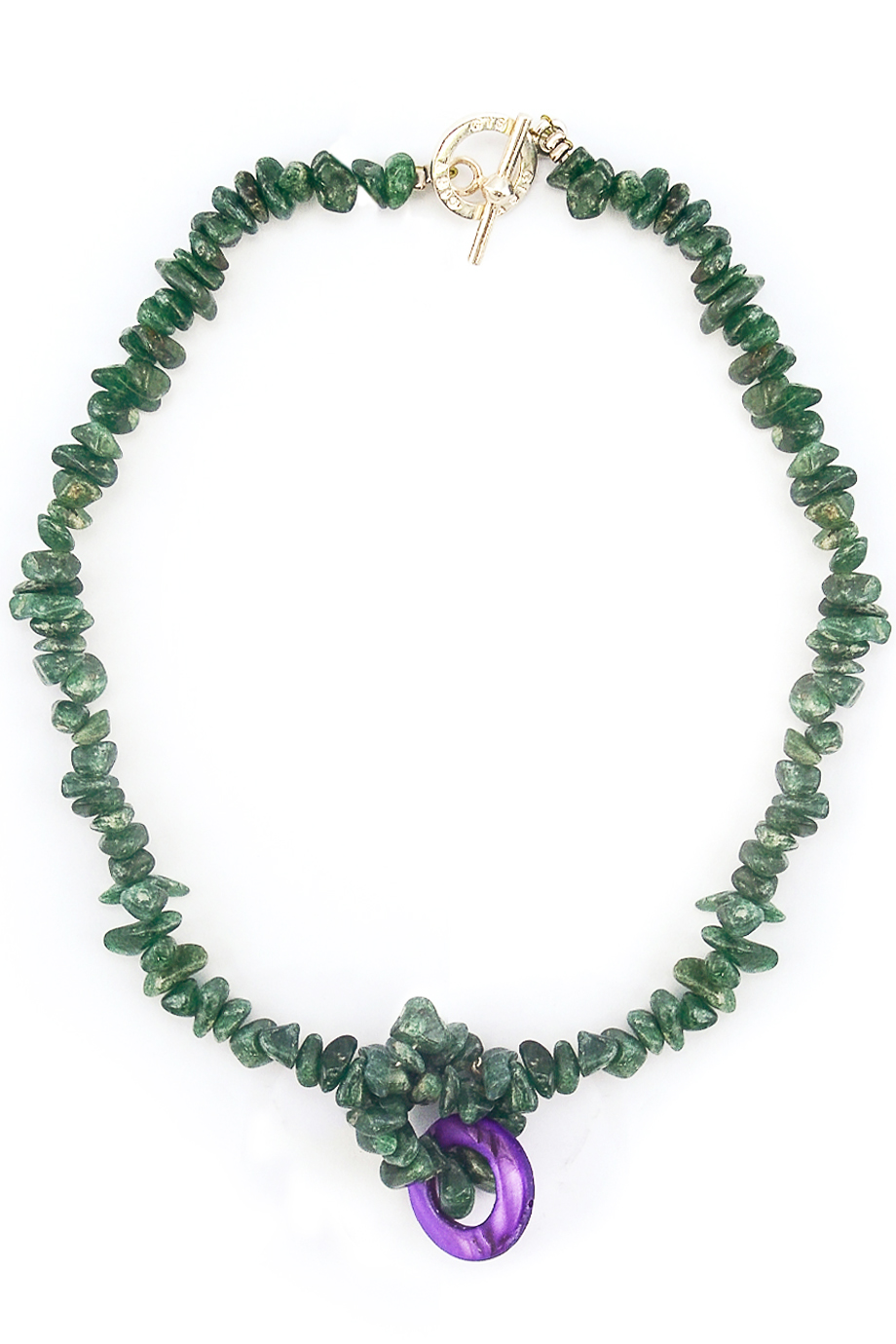 Vòng cổ Purple Ring Aventurine Necklace