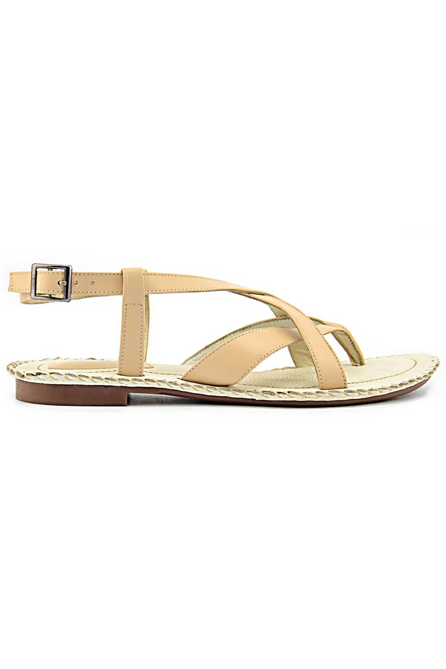 QUEST Koke Flat Sandals/ Skin tone