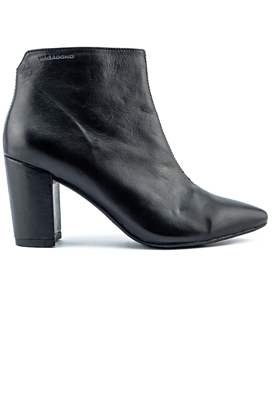 Vagabond Leather Boots/ Black