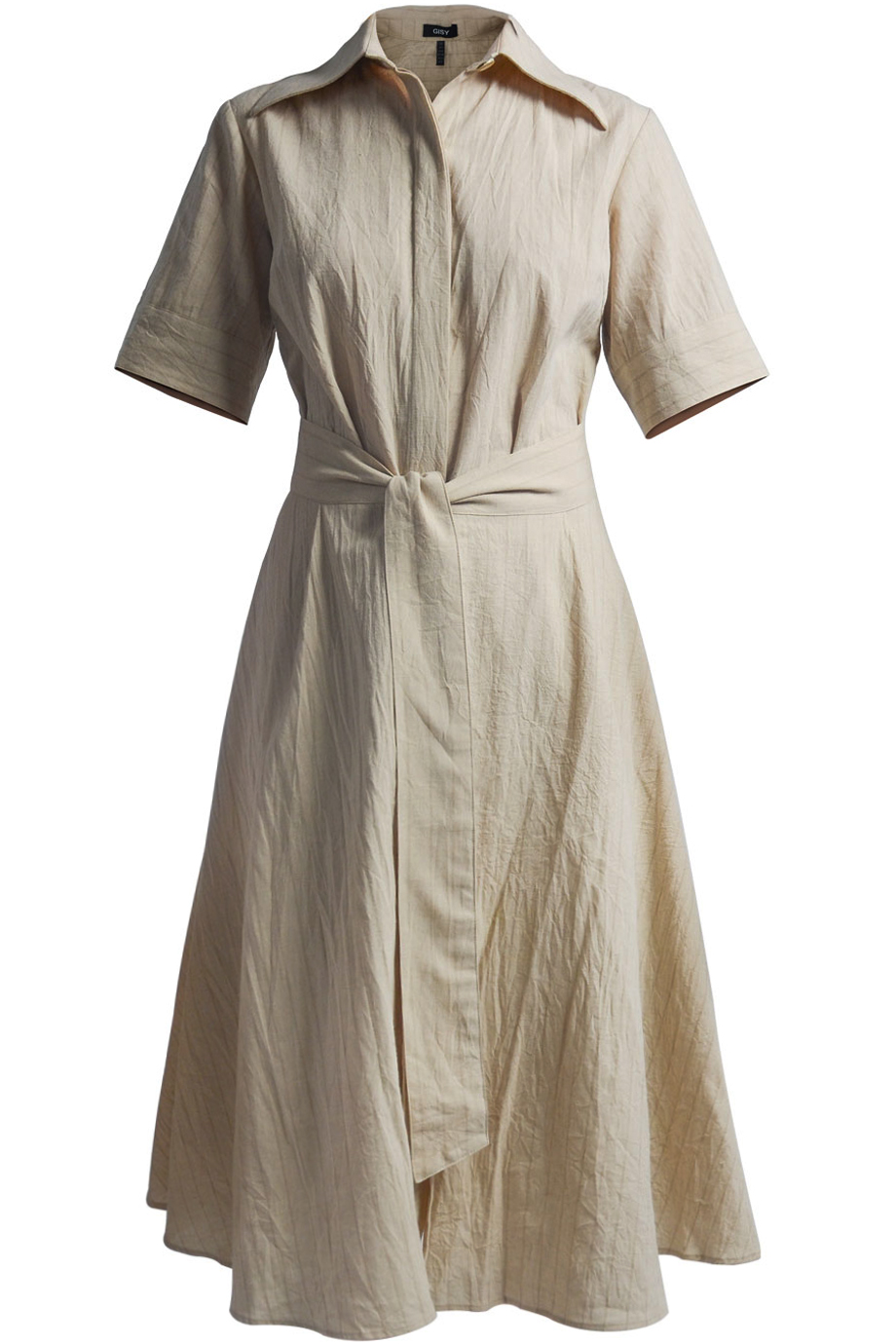 Đầm Jody  Linen Shirt Dress/ Beige 2248