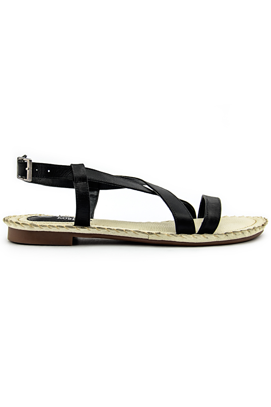 QUEST Koke Flat Sandals/ Black