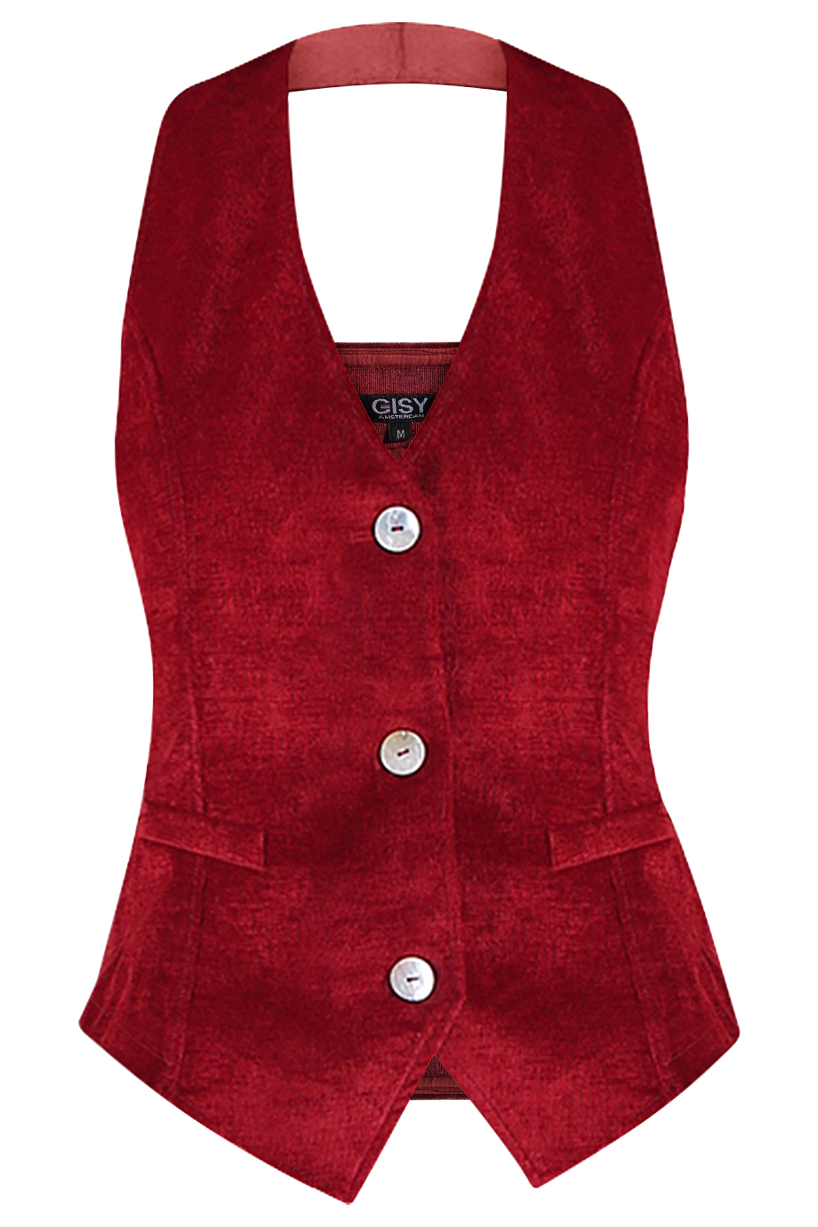 Áo gilet nhung Amber Waistcoat/ Oxblood