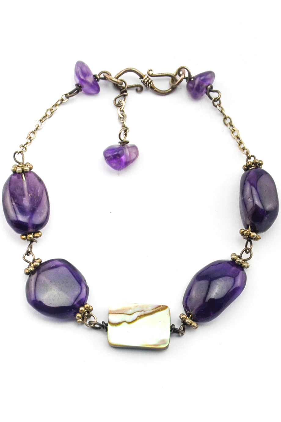 Vòng tay Alberta Amethyst & Pearl Bracelet