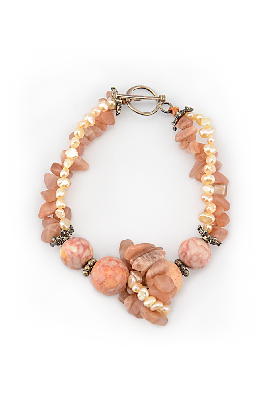 Sophia moonstone & Jasper Bracelet