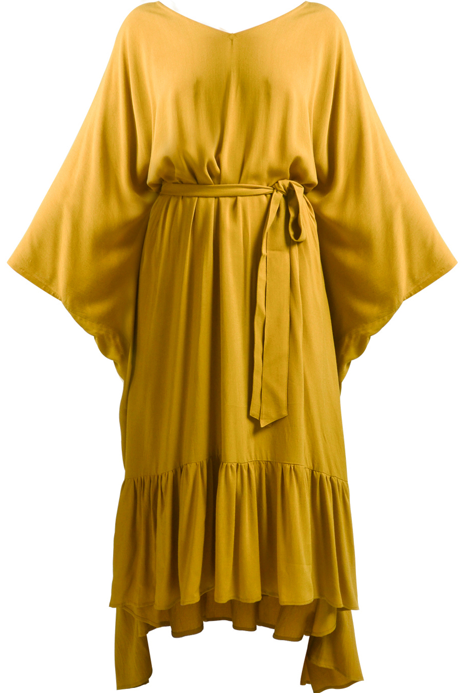 Đầm Cadence Midi Kaftan Dress/ Mustard 2255