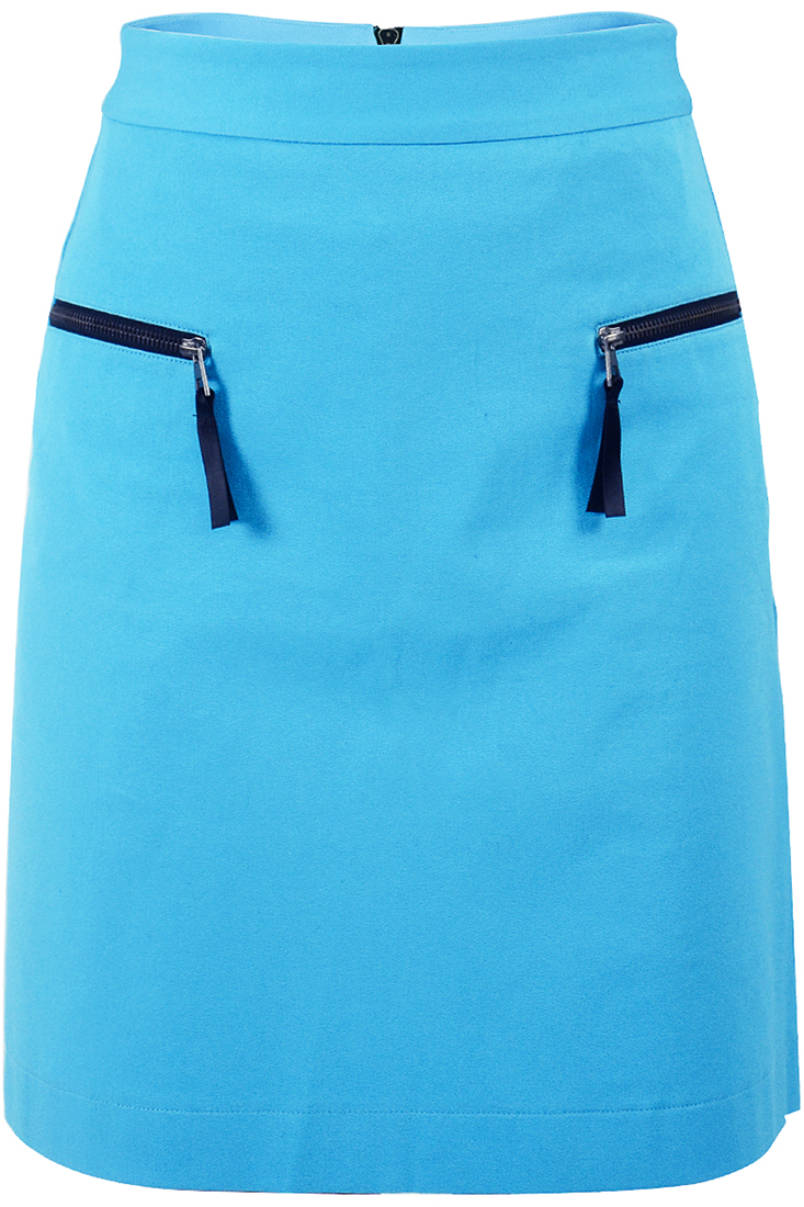 Chân váy Chloe Zipper Mini Skirt/ Turquoise 1908