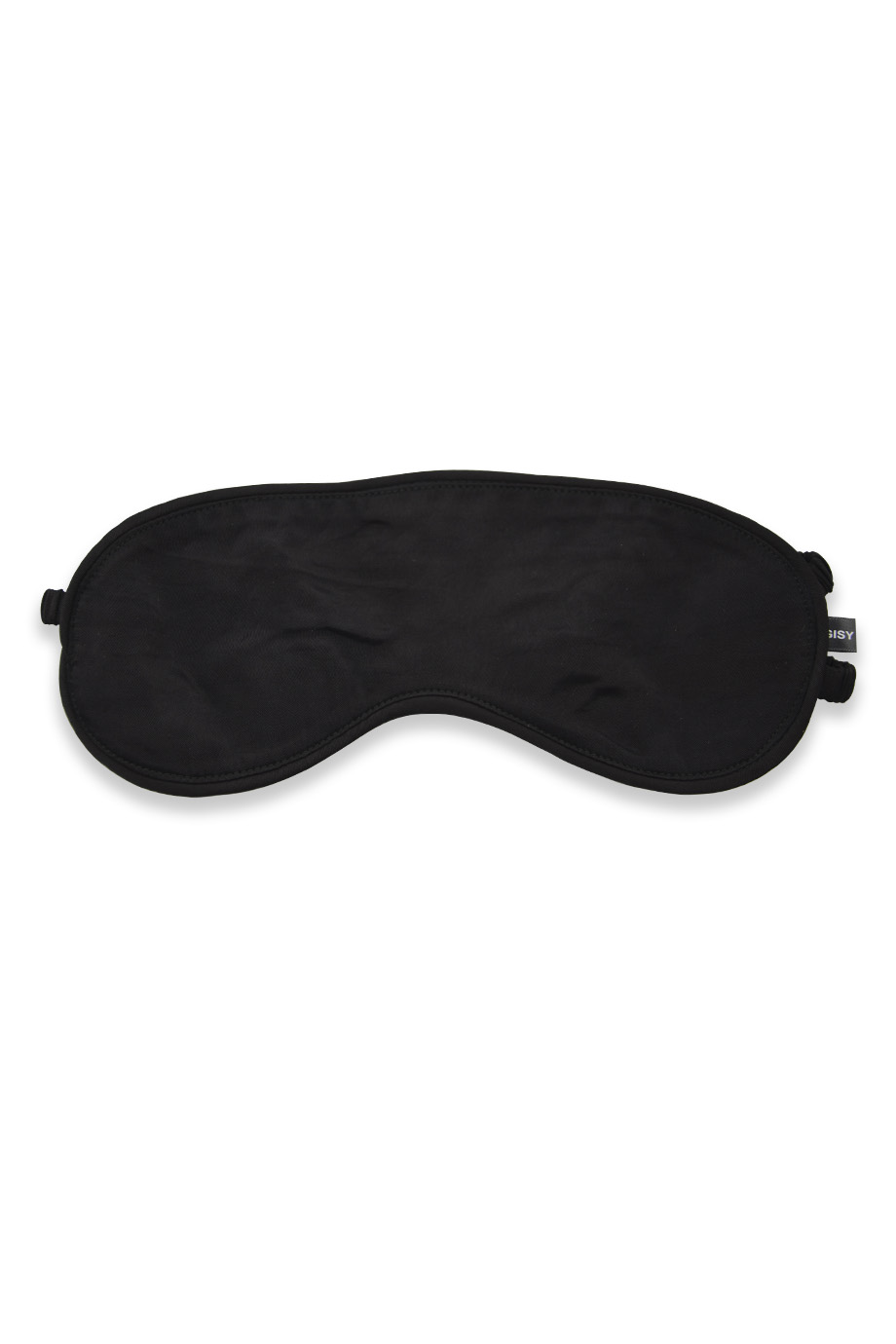 Eye Mask 100% Silk (double straps)/ Black N021
