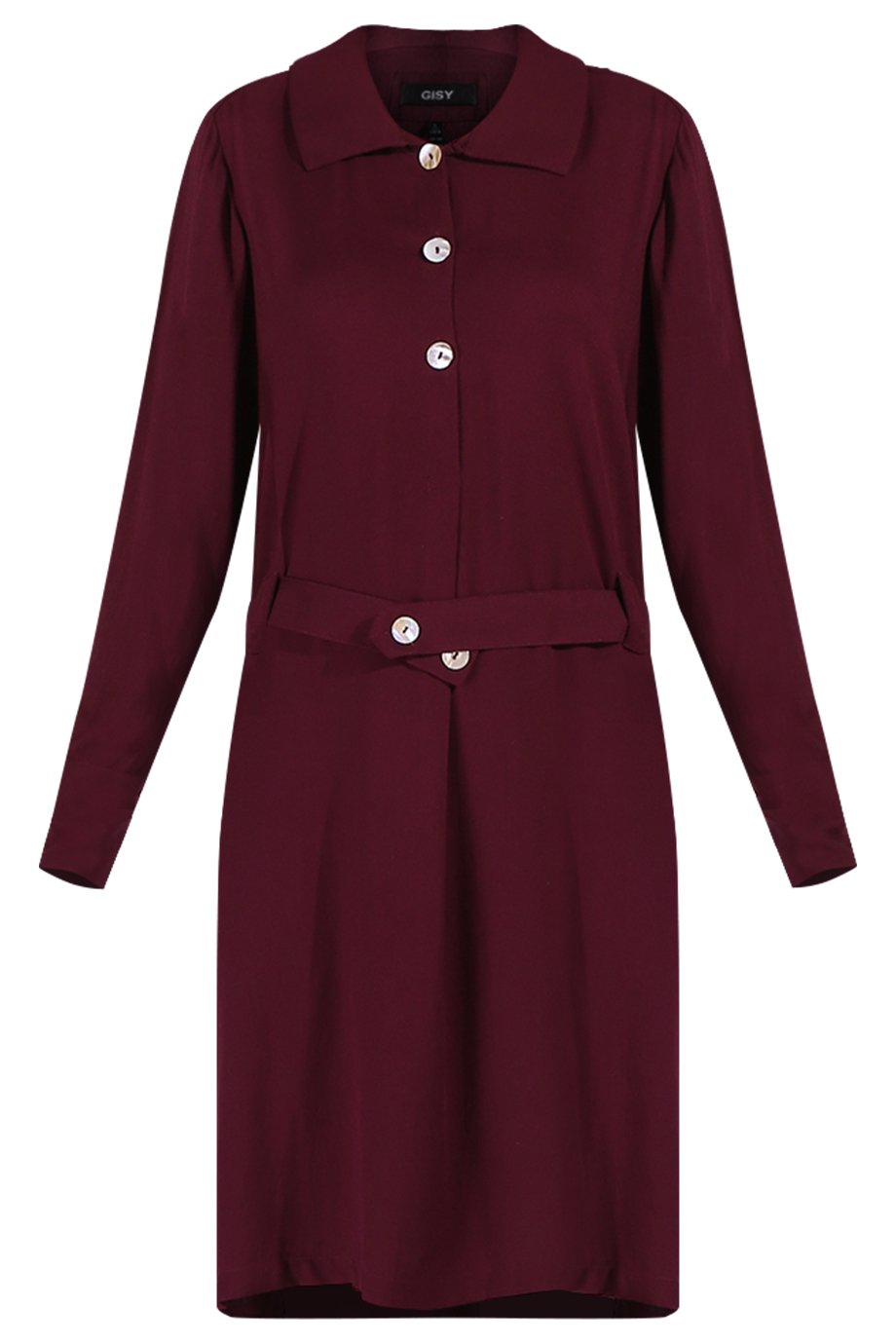 Đầm sơ mi tay dài Farah Shirt Dress/ Plum