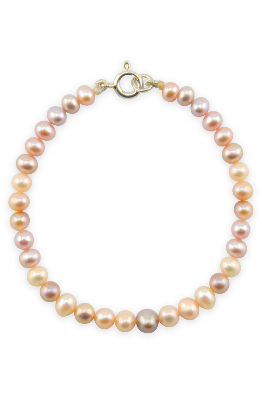 Vòng tay Francessa Clacie 5mm Rose Pearl Bracelet