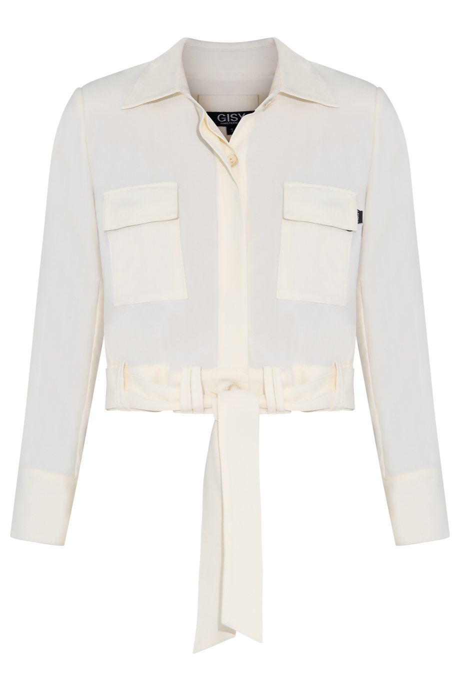 Áo Raven Crop Jacket/ Cream White