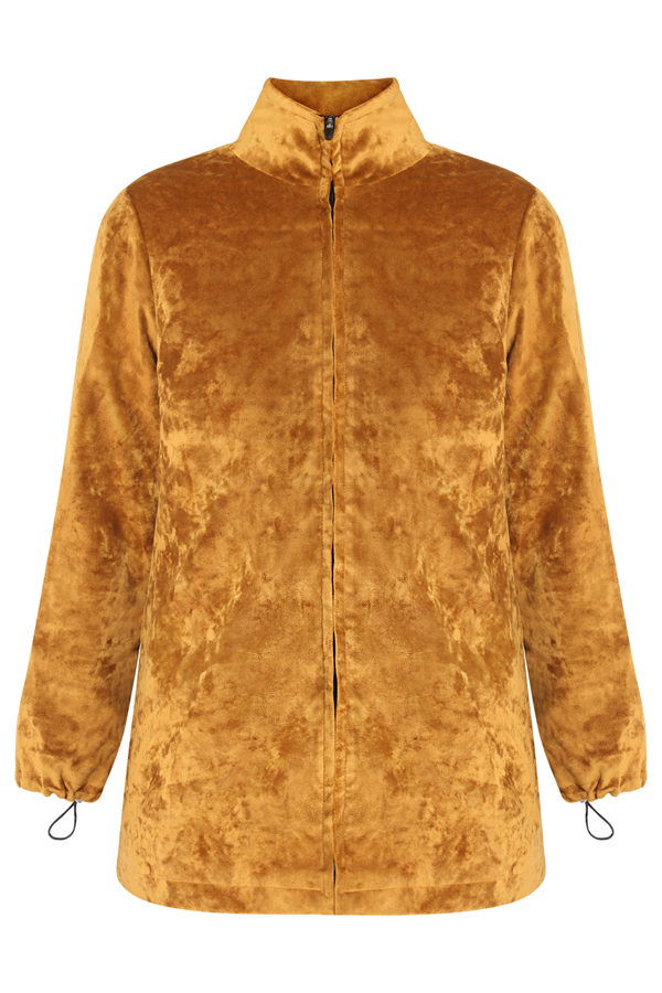 Áo khoác nhung cổ tàu Anise Jacket/ Gold