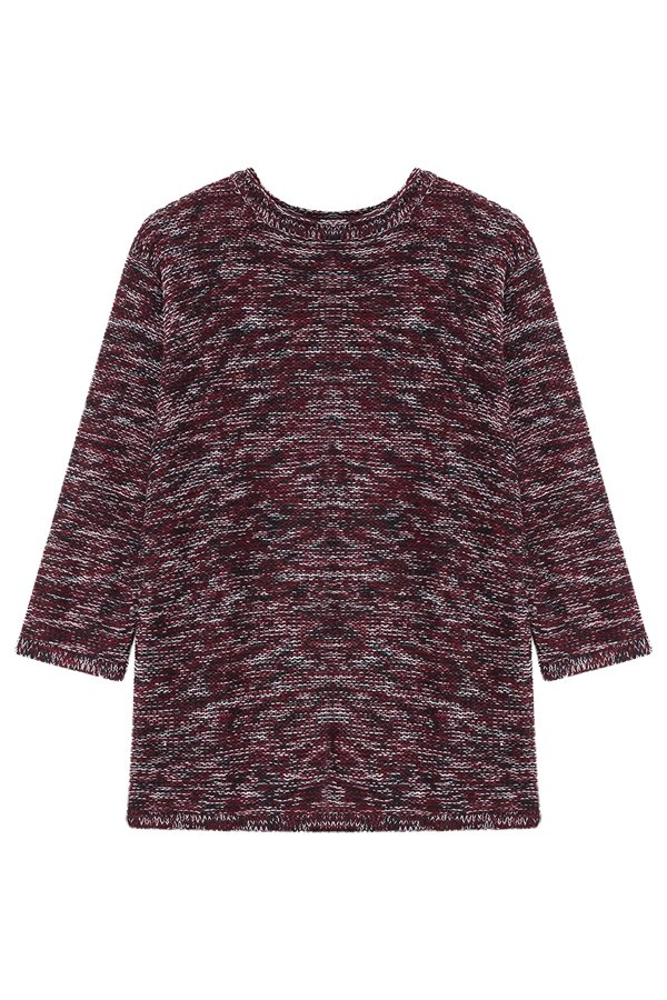 Haven Knitted Tunic/ Oxblood