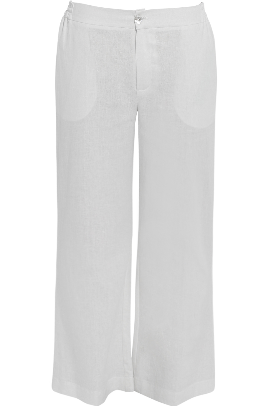 Michelle Linen Pants/ White