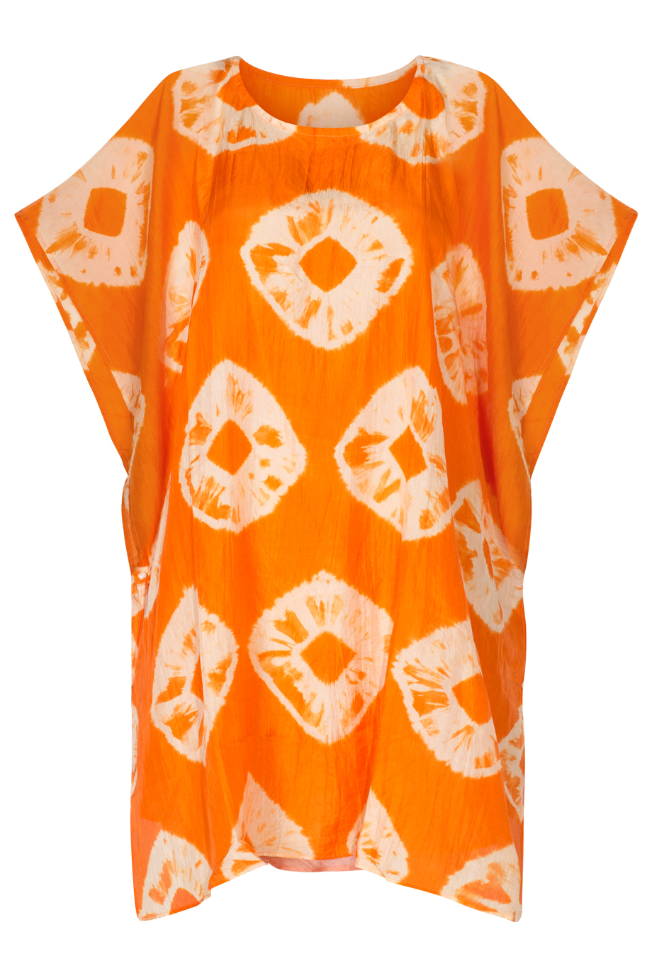 Áo Evie Silk Midi Kaftan 80x86/ Fire Stone