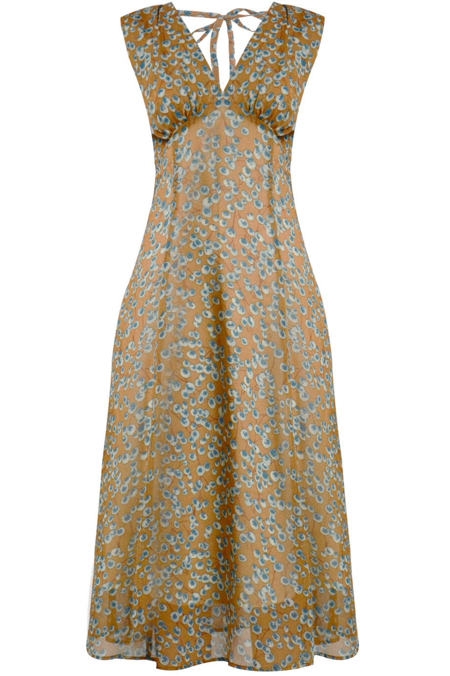 Đầm Isadora Midi Dress Brown 2263