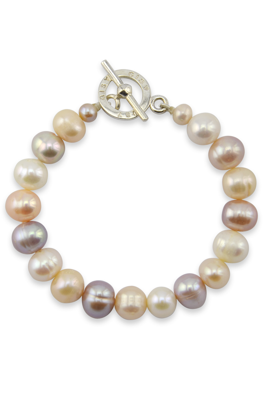 Vòng tay Morning Clacie 9mm Rose Pearl Bracelet