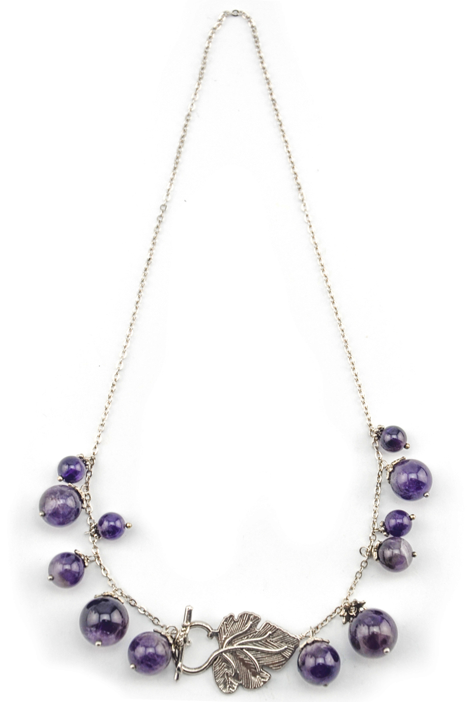 Vòng cổ Grape Yard Amethyst & Silver Necklace