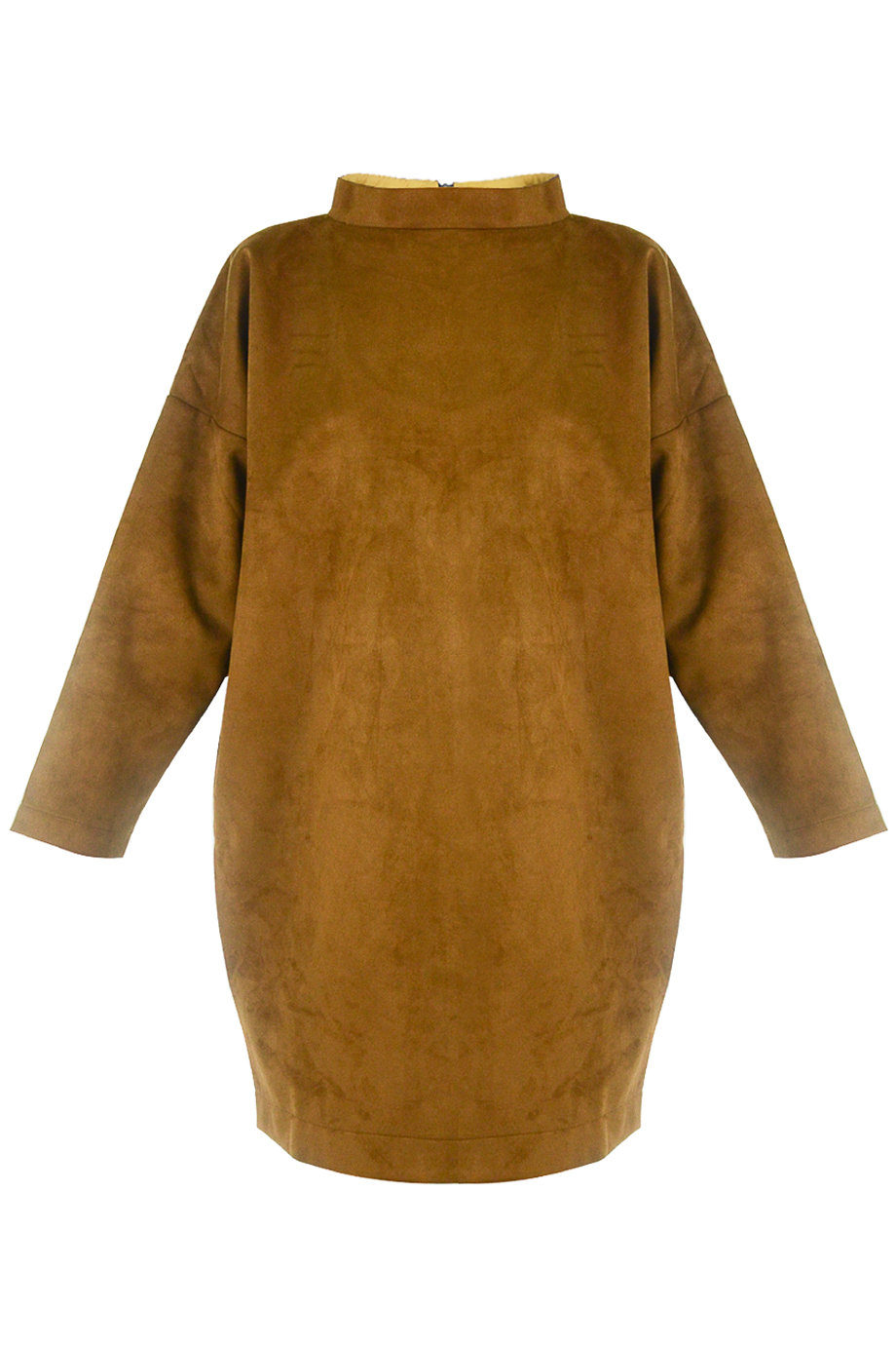 Đầm mini Yves Suede Oversized Tunic Pullover/ Cowskin 2229