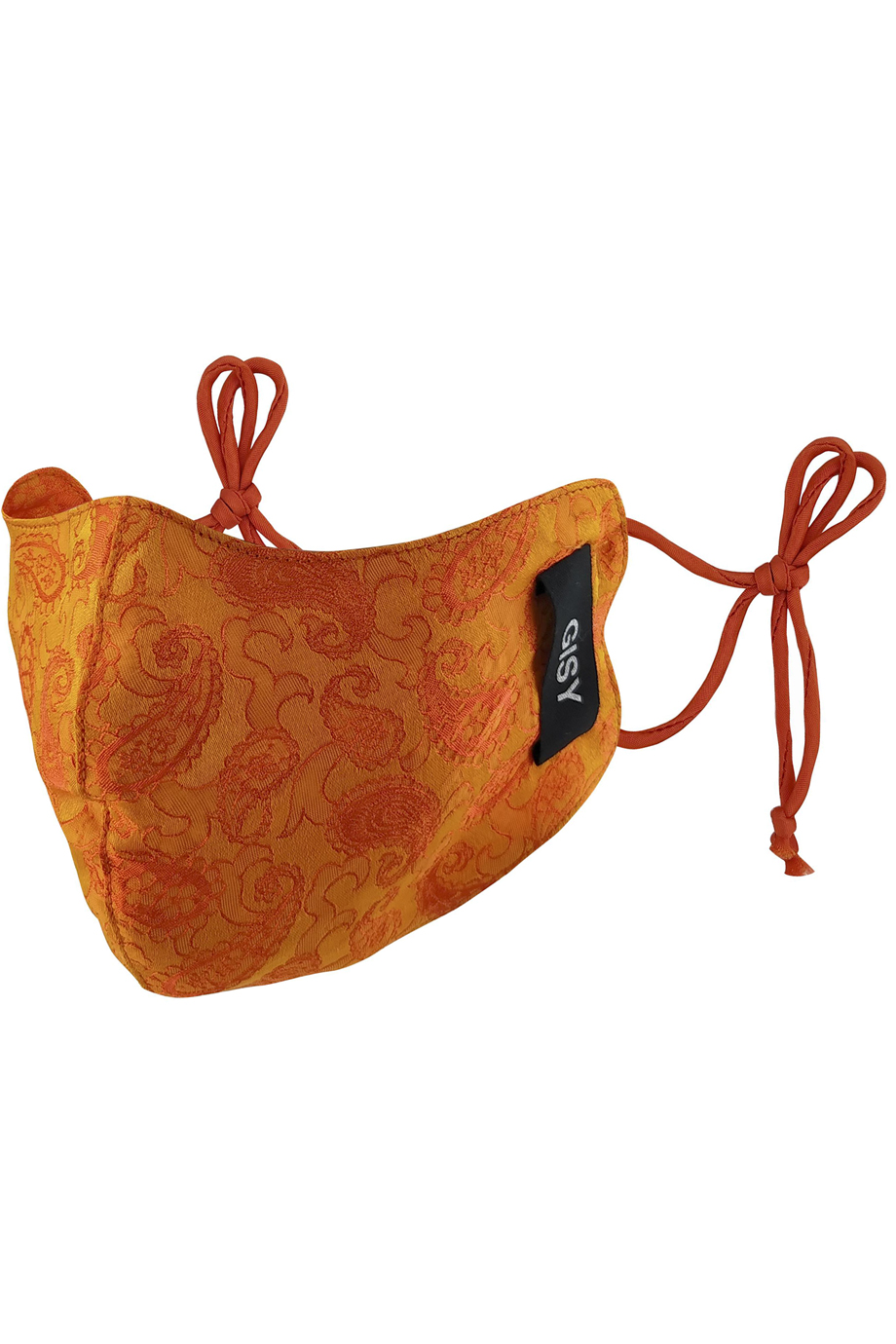 Khẩu trang Silk Face Sleep Mask/ Redorange Paisley N054