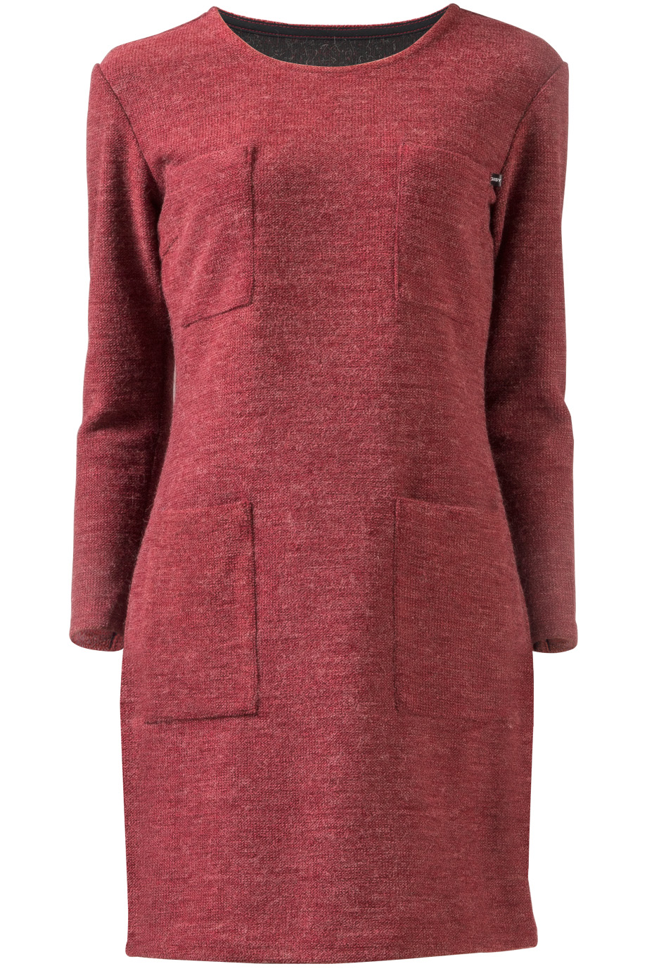 Đầm len Royce Wool Pocket Dress/ Rosewood