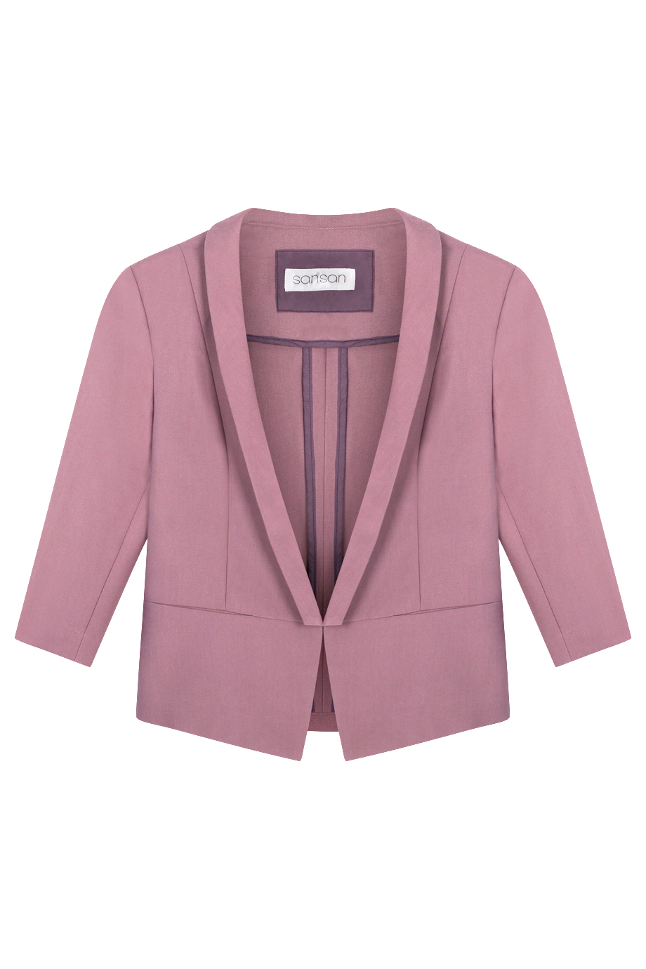 Angela Suit Jacket/ Opera Mauve