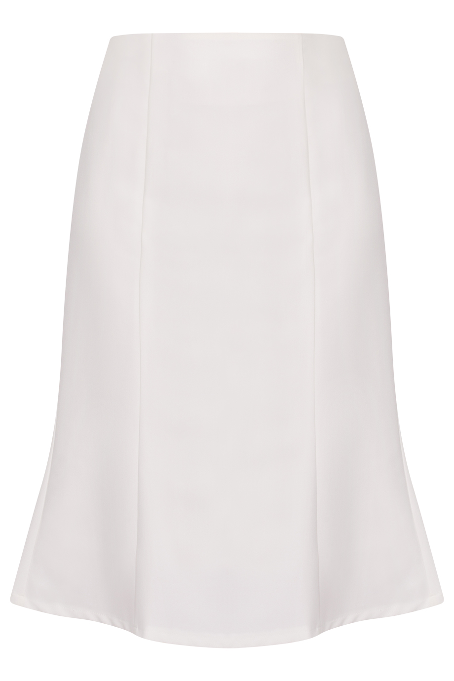 Francine Fishtail Skirt/ Cream White