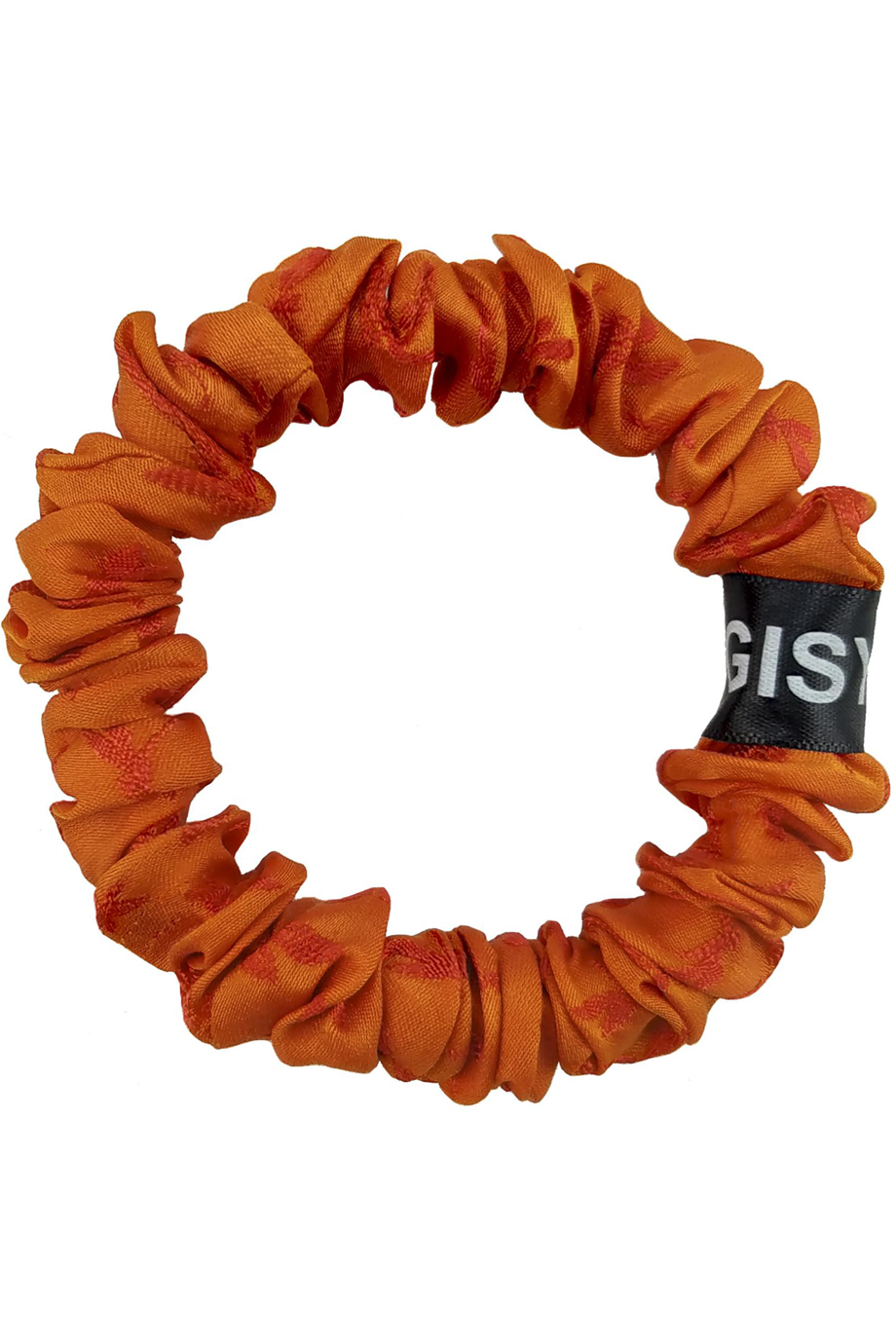 Dây buộc tóc lụa Pure Silk Scrunchie/ Redorange Dragonfly N055