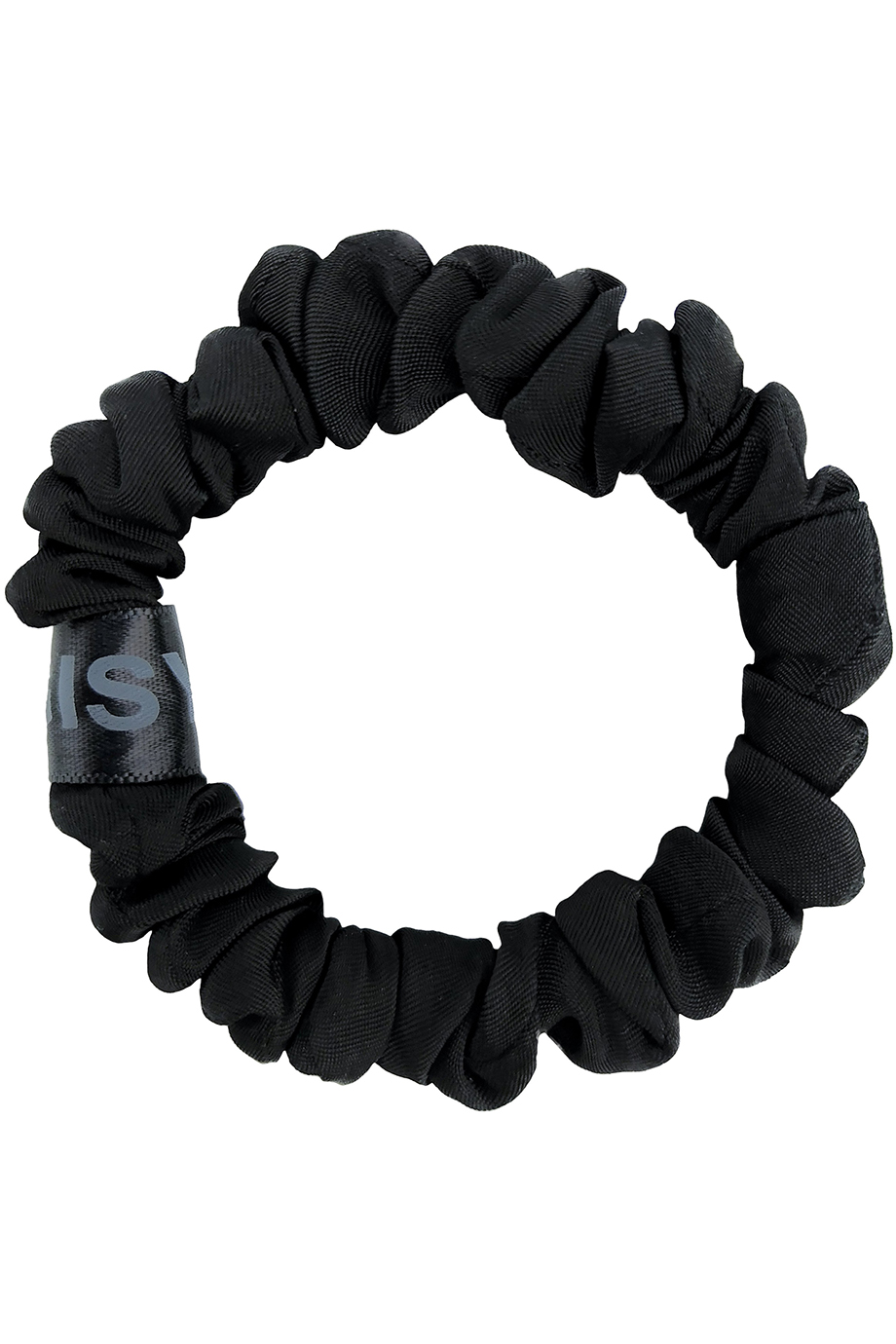 Dây buộc tóc lụa Pure Silk Slim Scrunchie/ Black N038