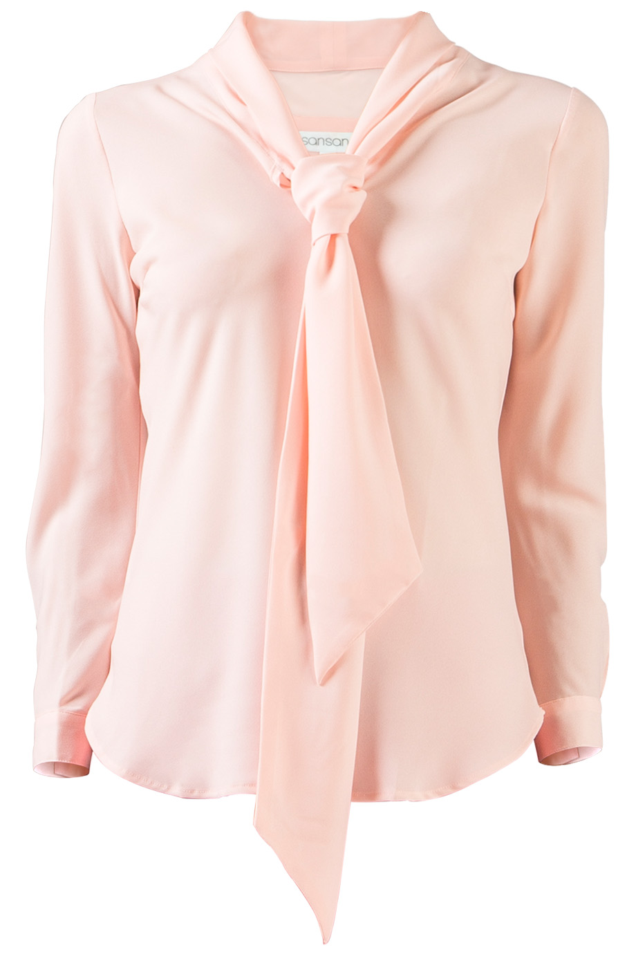 Áo Nancy Long-sleeved Blouse/ Salmon