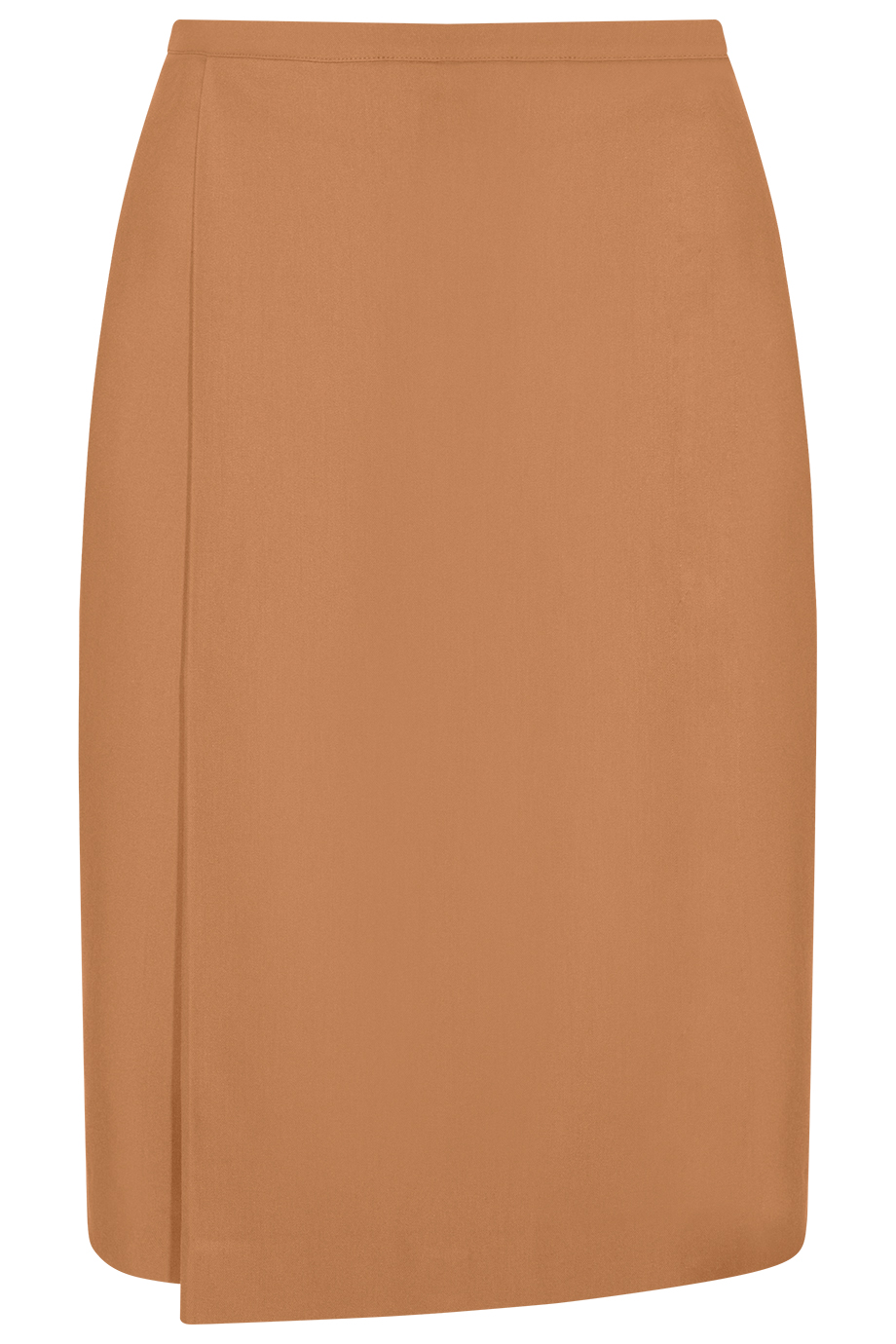 Kennedy Pencil Skirt/  Caramel- Chân váy bút chì một ly gập trước màu be