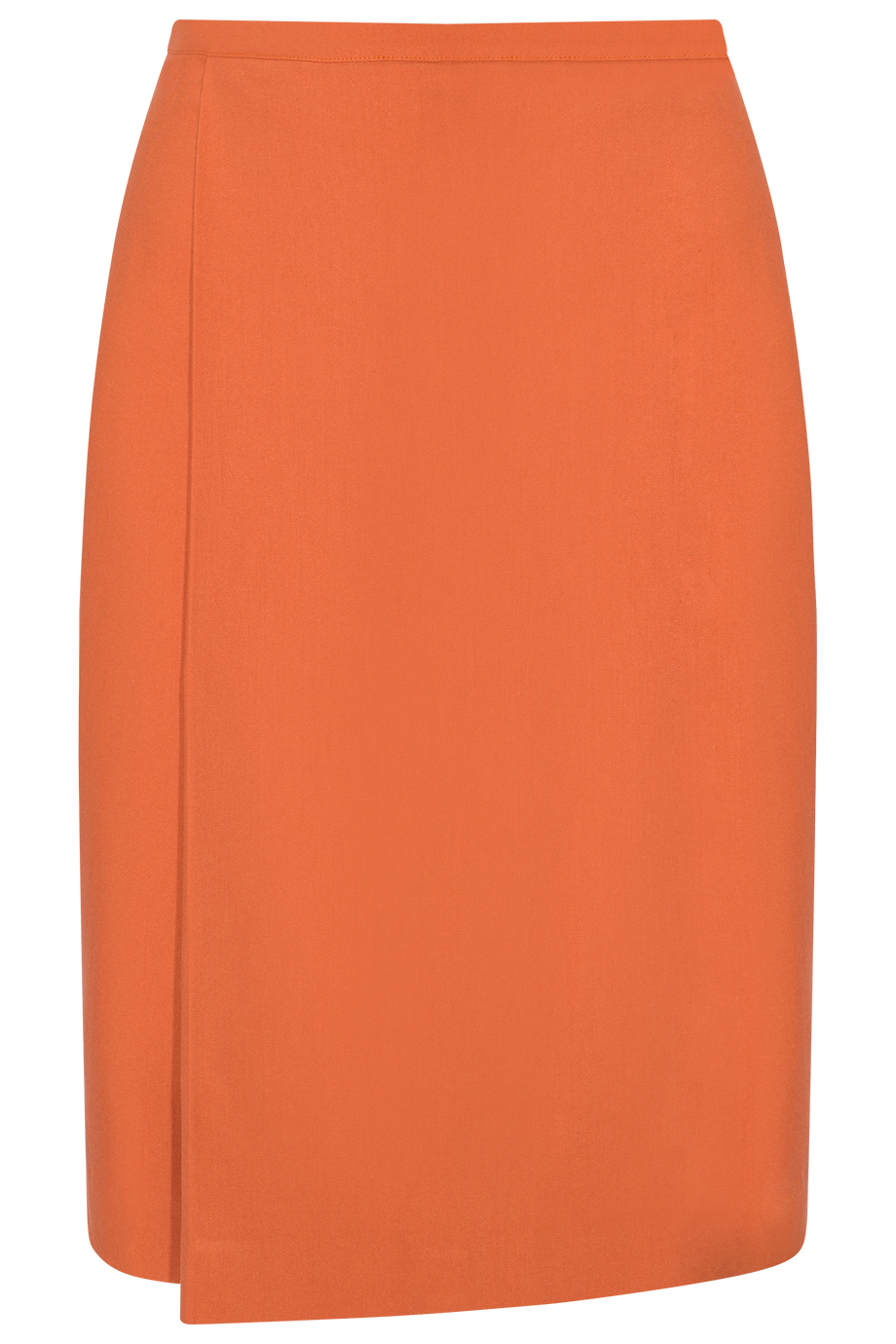 Kennedy Pencil Skirt/  Vermilion