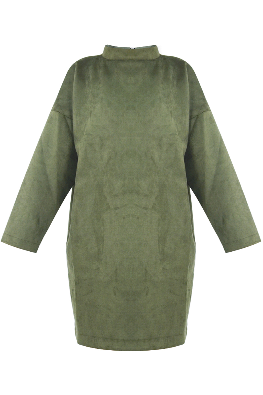 Đầm mini Yves Suede Oversized Tunic Pullover/ Green 2231