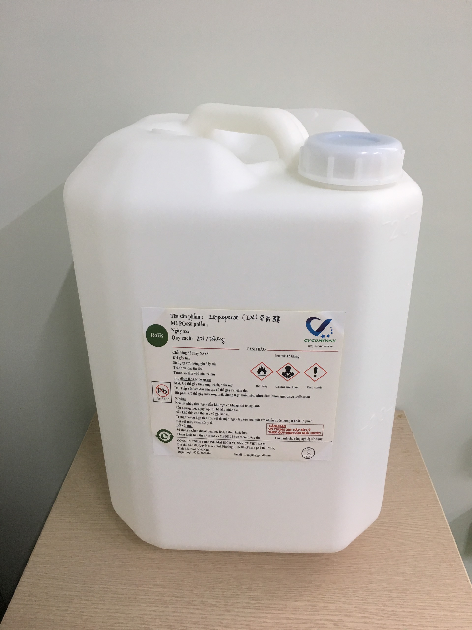 Iso Propyl Alcohol I P A