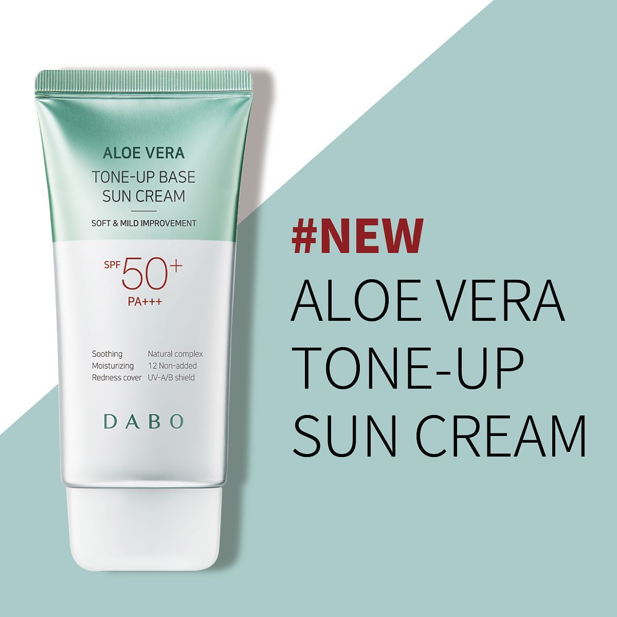 Kem chống nắng DABO Aloe Vera Tone-up Base Sun Cream