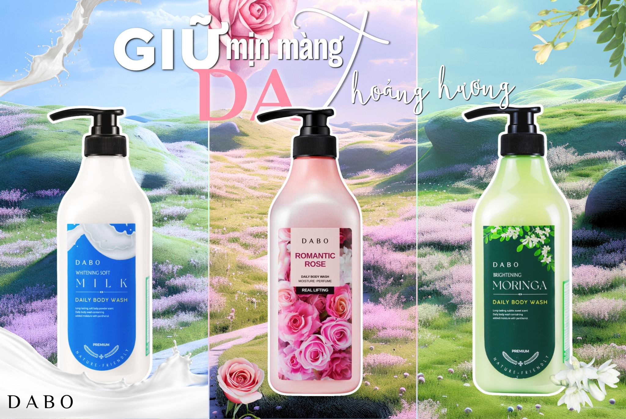 SỮA TẮM DABO
