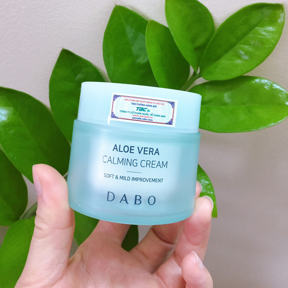 Kem dưỡng da Lô Hội cao cấp - Dabo Aloe Vera Calming Cream 50ml Kem-duong-da-lo-hoi-cao-cap