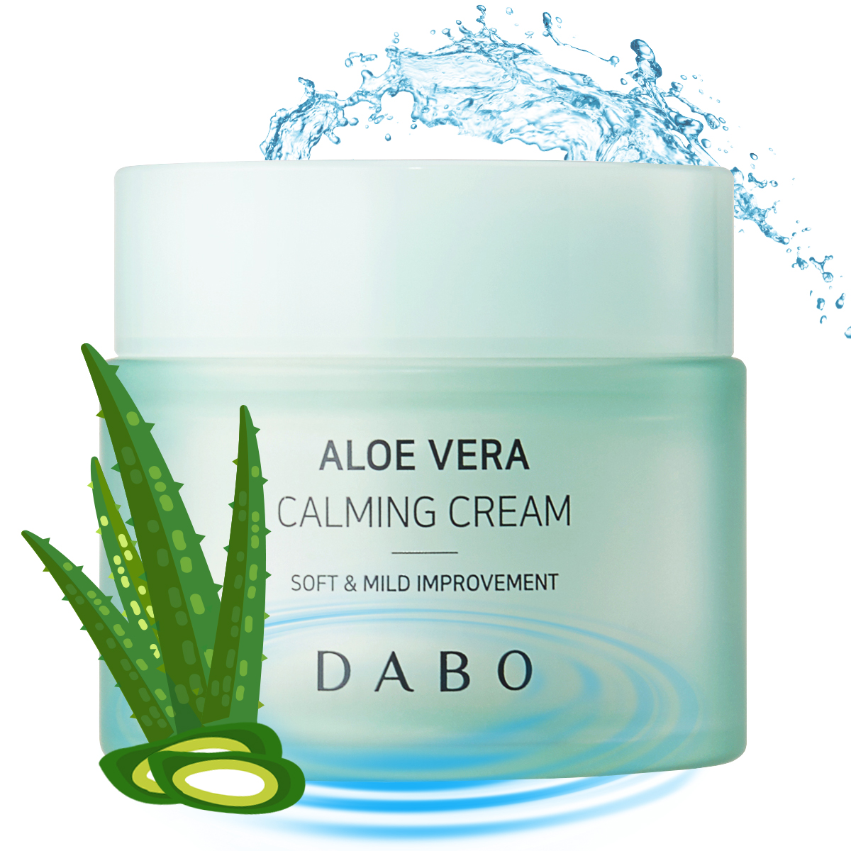 Kem dưỡng da Lô Hội cao cấp - Dabo Aloe Vera Calming Cream 50ml Kem-duong-lo-hoi
