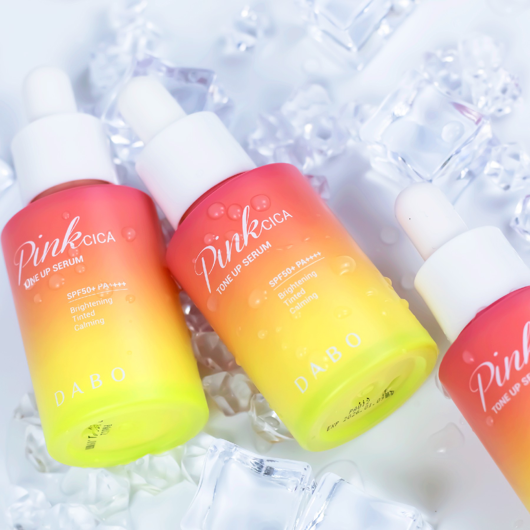 Serum Chống Nắng, Dưỡng Trắng Nâng Tone - DABO PINK CICA TONE UP SERUM -  DABO - Mỹ phẩm thiên nhiên Hàn Quốc