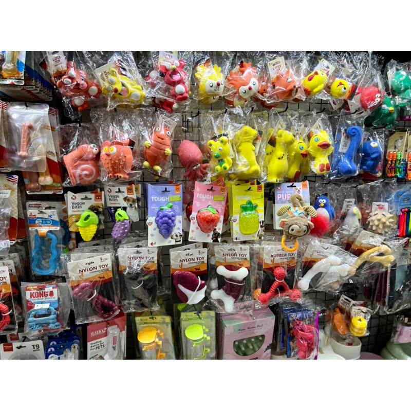 🇺🇸Pet Toys - 100% Cao Su Thiên Nhiên- Đồ Chơi Cao Cấp Có Tiếng Kêu Giúp Thú Cưng Giảm Căng Thẳng - Đa Dạng Mẫu