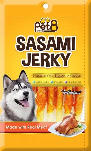 Pet8 JJ14 Sasami Jerky Chicken 5pcs