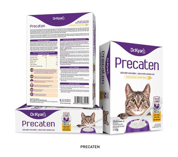 DR.KYAN PRECATEN KITTEN MILK - Sữa Bột Dành Cho Mèo - 400gr