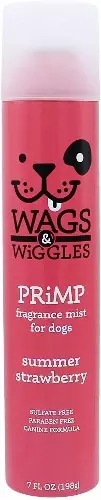 WAGS & WIGGLES PRIMP FRAGRANCE MIST FOR DOGS - Xịt Tắm Khô Khử Mùi - Hương Summer Strawberry 198g