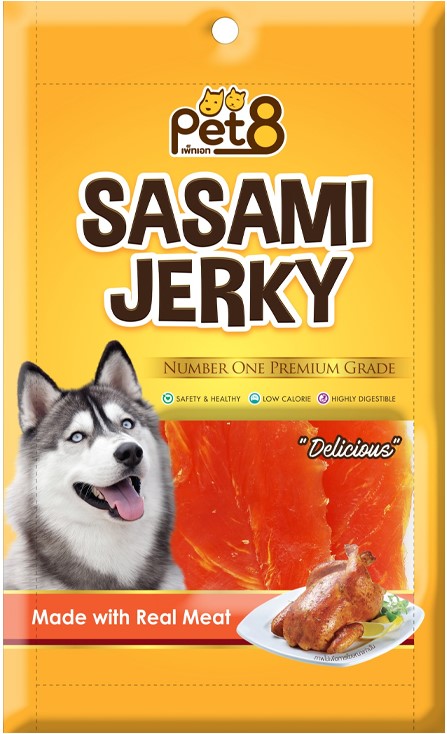 Pet8 JJ02 Soft Chicken Jerky 50G