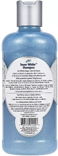 VETERINARY FORMULA SOLUTIONS SNOW WHITE SHAMPOO - Sữa Tắm Dành Cho Chó & Mèo Lông Trắng 503ml