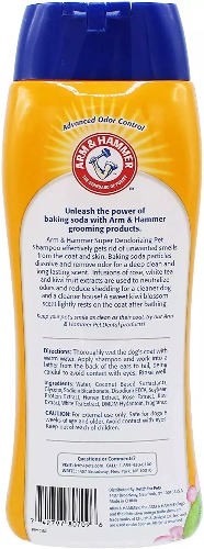 ARM & HAMMER SUPER DEODORIZING SHAMPOO - Sữa Tắm Khử Mùi Dành Cho Chó 591ml