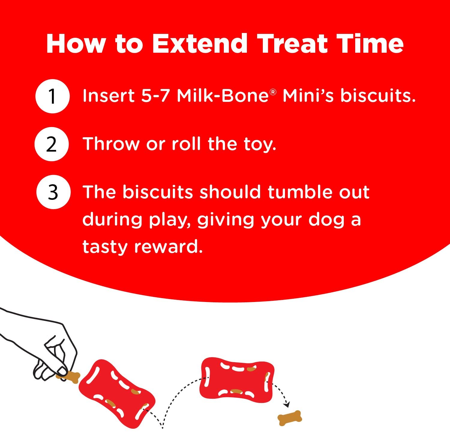 Milk-Bone Active Treat Tumbler for Small Treats